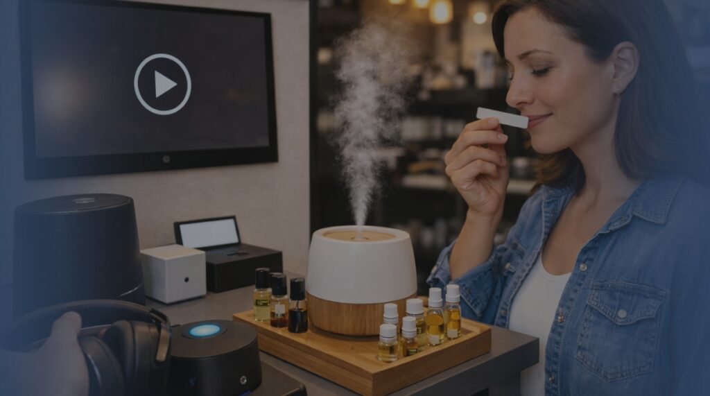 Article Radioshop - Pourquoi le multisensoriel reste sous-exploité par les enseignes