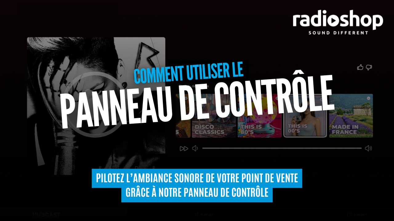 Utiliser le panneau de contrôle