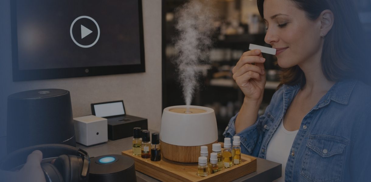 Article Radioshop - Pourquoi le multisensoriel reste sous-exploité par les enseignes