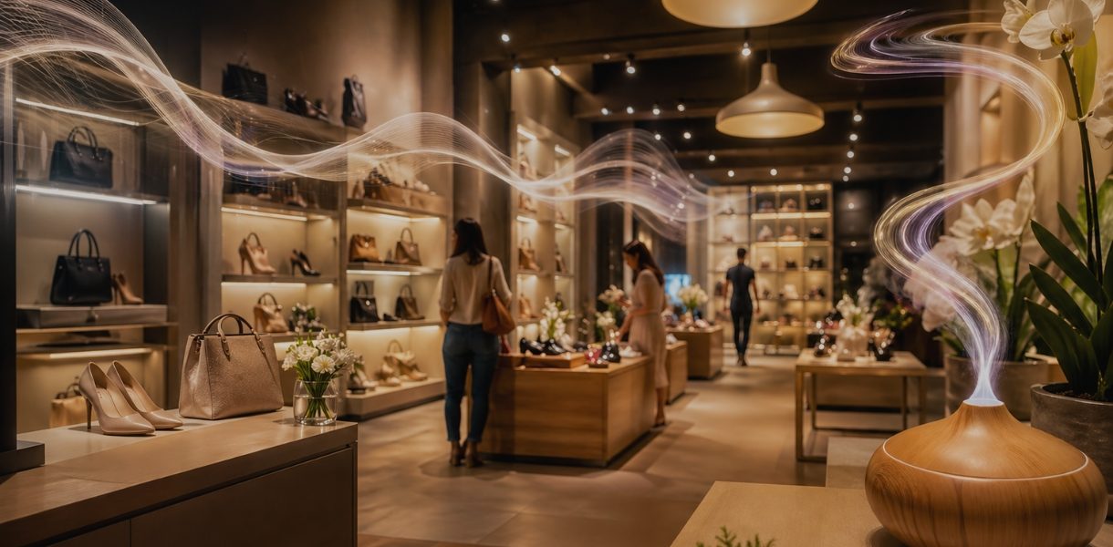 Marketing Sensoriel Audio et Olfactif en point de vente Radioshop