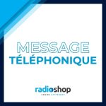 Pochette Message Téléphonique Radioshop Portfolio Audio